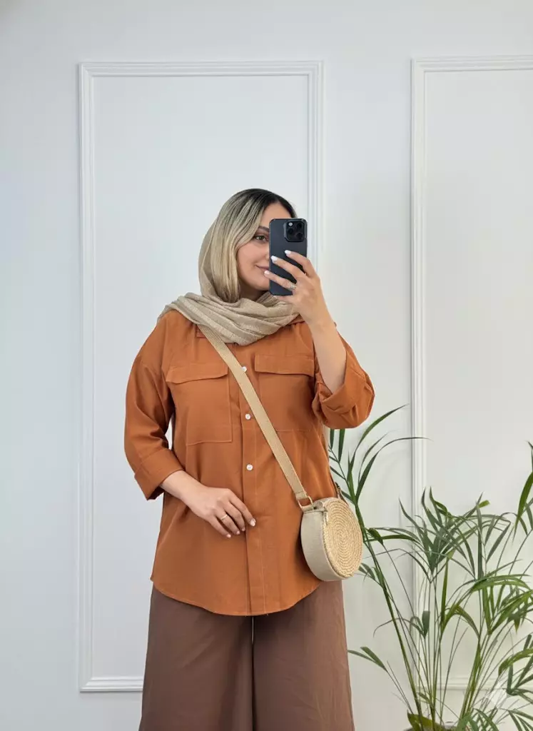 مانتو لینن آرمیلا ( دارای ایرا جزئی )